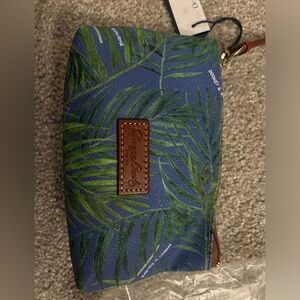 DOONEY & BOURKE PALM print cosmetics bag brand new